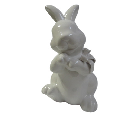 Великденски лигавник със заек, керамика, 12 x 12 x 20 cm