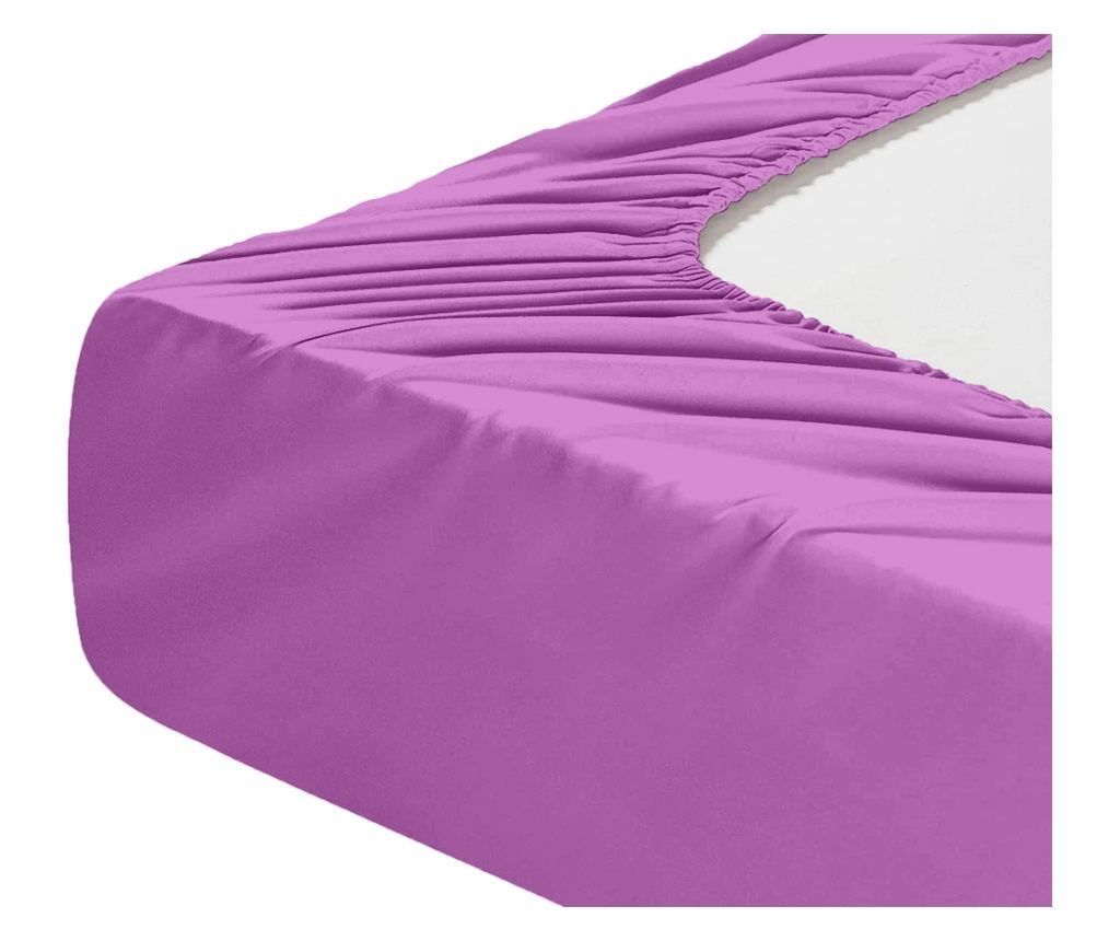 Спално бельо за един човек с еластична покривка и 2 квадратни калъфки за възглавници Thalia, памук ранфорс, тегло на материята 1 - 2