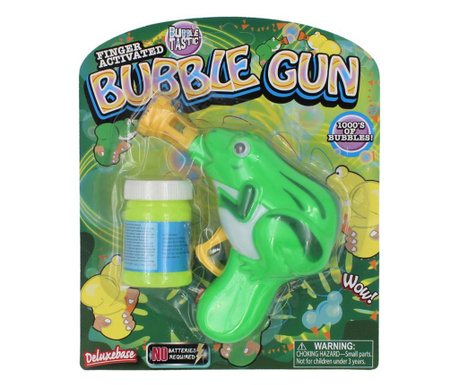 Pistol baloane săpun Bubble Gun broască