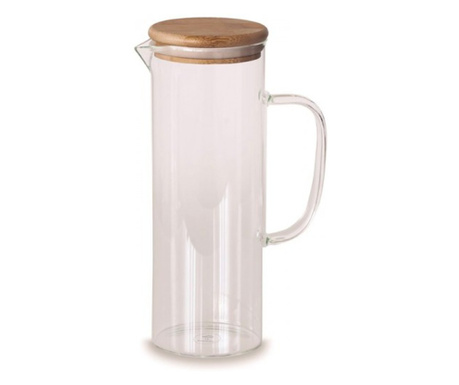 Carafa din sticla borosilicata pentru bauturi, Sea, 1 litru