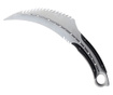 IdeallStore® karambit kés, Comando Specialist, rozsdamentes acél, 33 cm, ezüst, tok mellékelve