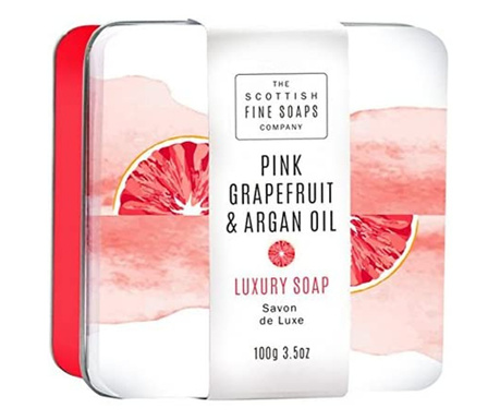 Sapun solid Pink Grapefruit and Argan Oil, 100 g