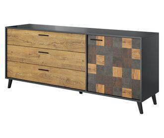 TV stolić SOUL 1D3S  45 cm x 177 cm x 74 cm