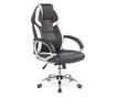 BARTON gaming stolica crno-bijela