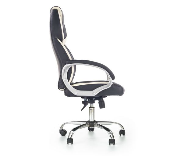 BARTON gaming stolica crno-bijela