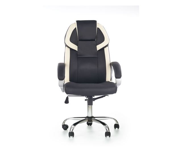 BARTON gaming stolica crno-bijela