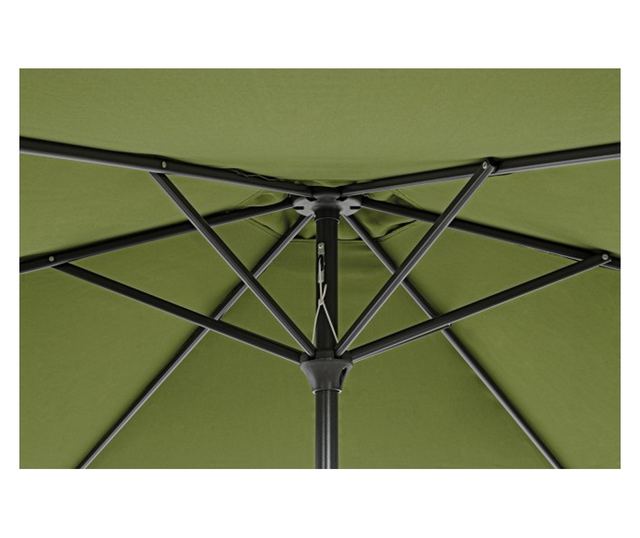 Калифе Зелен градински чадър 270x235 см