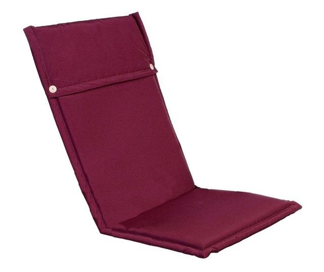 Jastuk za vrtnu stolicu u bordo poli tkanini 50 cm x 120 cm x 3 h