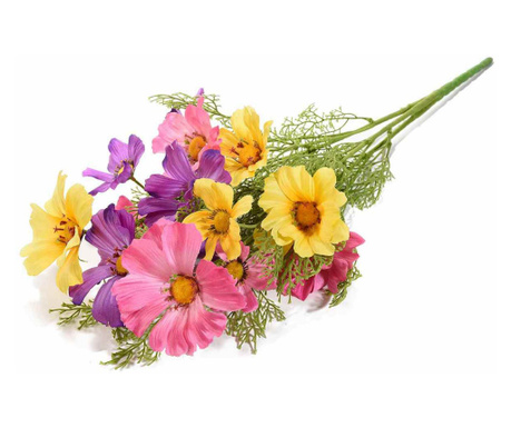 Umetni šopek Mak in divje rože 55 cm