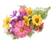 Umjetni buket makova i poljskog cvijeća 55 cm