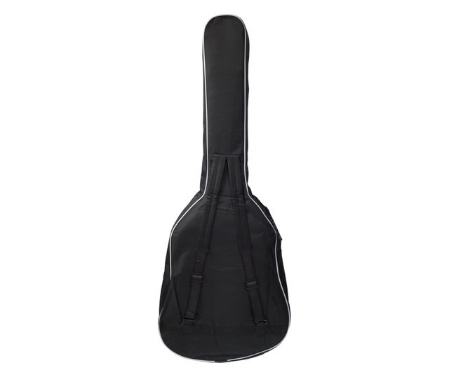 IdeallStore® klasszikus gitár, 95 cm, fa, Classic, fekete, tokkal