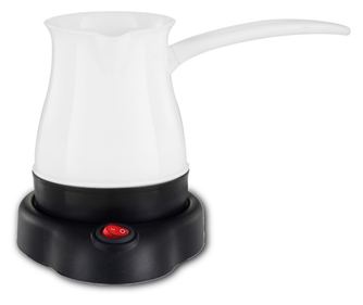Fierbător electric Rosberg R51165BS, 600W, 300 ml, Utilizare fără fir, Alb