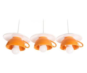 Lustra "Afternoon tea" triple crazy orange