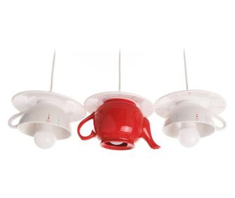 Lustra "Tea time" crazy teapot pastel