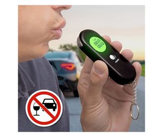 Alcooltest Digital BellFyd®, Tester Alcoolemie, Ecran Digital, Colorat, Semnal Acustic