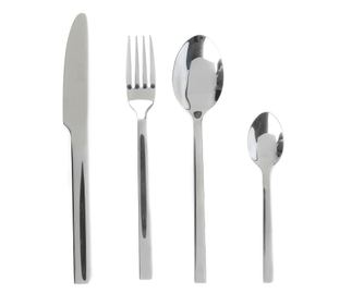 Russell Hobbs Vermont BW028422EU7 Evőeszközkészlet, 16 darabos, tükörfényes, rozsdamentes acél