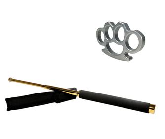 Set teleskopskih štapova 65 cm zlatna + srebrna kutija debljine 0,5 cm