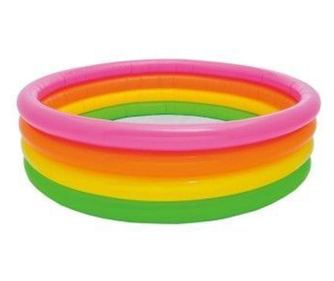 Piscina gonflabila copii, Intex, Sunset glow, 168 x 46 cm, 780 Litri, 56441