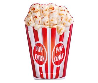Saltea gonflabila pentru plaja, Popcorn, Intex, 178 × 124 cm, 58779