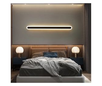 Aplica LED RFAN, Model B108/80, 3 Tipuri De Lumina, 30W, Negru