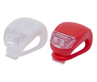 LED kerékpár szett szilikon bevonattal2 db/készlet