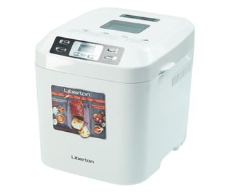Liberton Bakery LBM-6302, 600W, 3 setări, 12 programe, Menținerea temperaturii, Temporizator, Alb