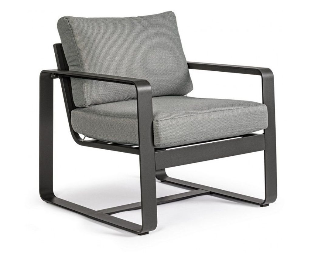 2 darabos szürke Merrigan fotel szett, 74x78x84 cm