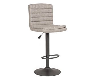 Komplet 2 sivih barskih stolov Connor 41x50x115,5 cm