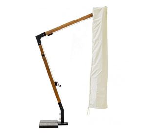 Capua krem tekstilna zaštitna navlaka za kišobran 53x290 cm