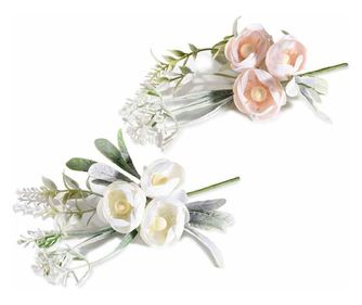 Σετ 6 τεχνητών λουλουδιών Ranunculus 20 cm