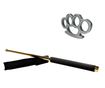 Set teleskopskih štapova 65 cm zlatna + srebrna kutija debljine 0,5 cm