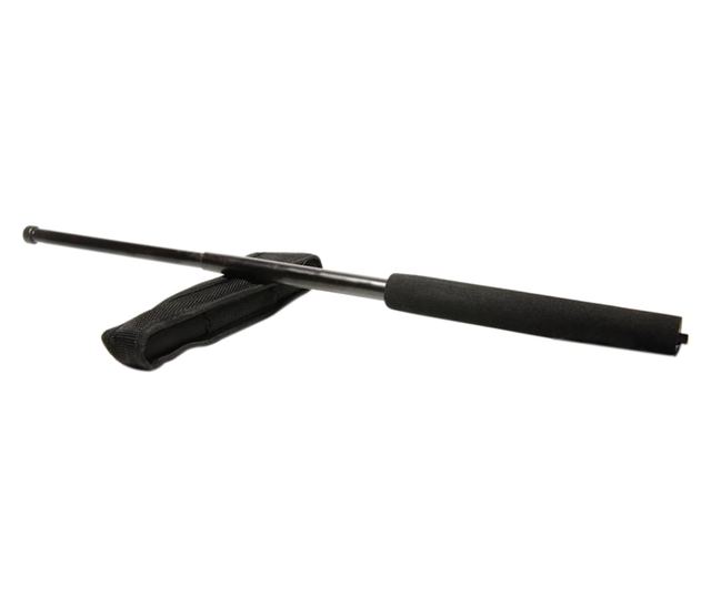 Crni set teleskopskih štapova 50 cm + crna kutija za lubanju