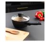 Caserolă Russell Hobbs Opulence RH02137BEU7, 20 cm, 2,4 l, acoperire Crystaltech, inducție, negru/auriu