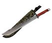 IdeallStore® vadászkard, Seoul Soul, rozsdamentes acél, fa nyél, 70 cm, barna