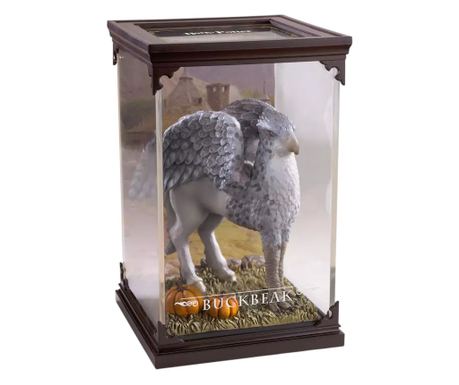 Колекционерска фигурка IdeallStore®, Amazing Buckbeak, поредица за Хари Потър, 17 см, включена стъклена поставка