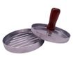 Kézi hamburgerprés IdeallStore®, Exquisite Chef, alumínium, 11.5 cm, ezüst