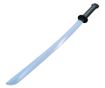 IdeallStore® Ninja Warrior játékkard, műanyag, LED, hangok, 67 cm, fekete