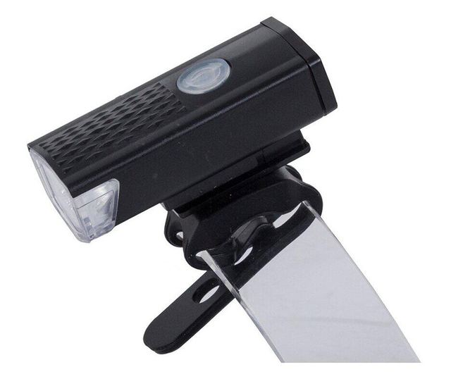 Велосипедно фенерче/лампа, Mercaton, PC, ABS корпус, CREE LED, USB зареждане, 3 режима на светене, IPX4