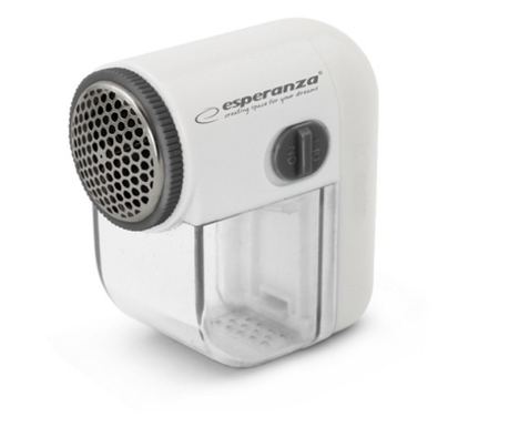 Пилинг за дрехи Esperanza ECS003E, 2xAA батерии, Контейнер 100ml, Бял