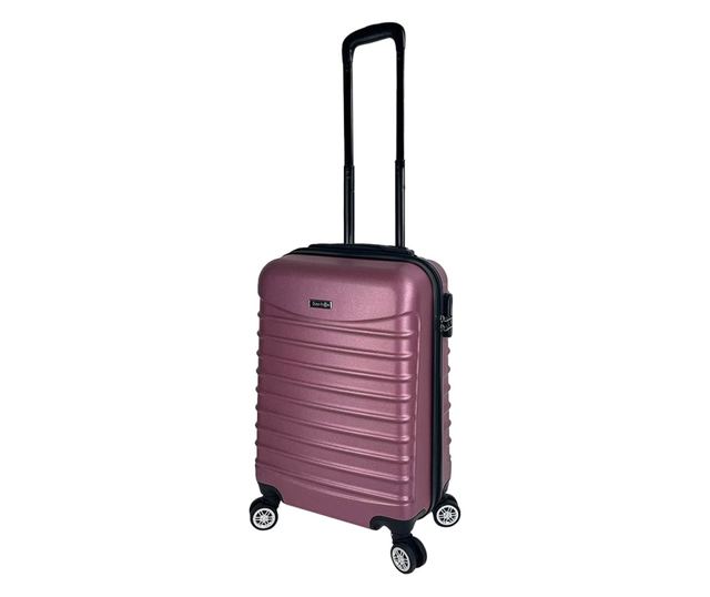 Kabin Bőrönd, Model Compatible Air, Quasar & Co., por rózsaszín, 55 x 36 x 20 cm -