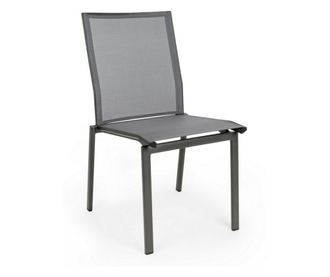 4 db antracitszürke kerti szék szett Cruise 50x61x88,5 cm