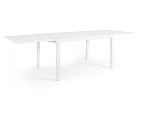 Fehér Pelagius kihúzható asztal 270x90x75 cm