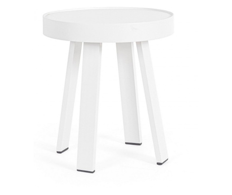 Spyro fehér asztal 41x46 cm