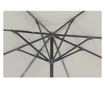 Umbrela gradina gri Alghero 400x400x295 cm