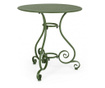 Etienne zeleni čelični stol 70x72 cm