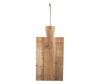 Set 2 platouri lemn maro 50x25x3 cm