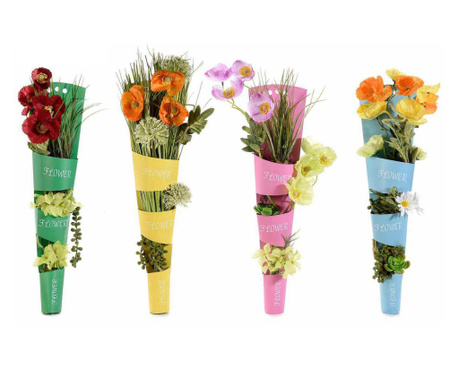 Set 4 šopkov umetnega cvetja 12,5x5x50 cm