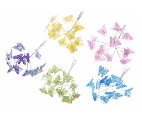 Set 120 Fluturași decorativi 2.5x13 cm