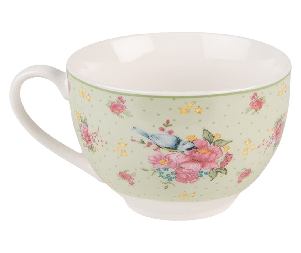 Komplet 4 porcelanastih skodelic 12x9x6 cm, 14x2 cm, 200 ml - 3
