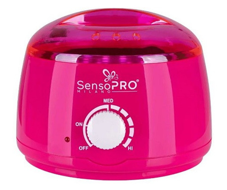 Professzionális viaszmelegítő, SensoPro, Pro Wax 150, rózsaszín, 500 ml